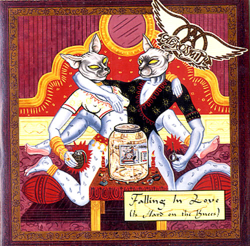 Aerosmith Falling In Love CD single (CD5 / 5") UK AERC5FA88438