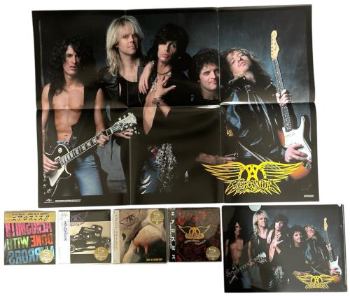 Aerosmith Geffen Years 1985-1993 | SHM-CD Japanese 4-Album Bundle SHM CD Japanese AERHMGE879431