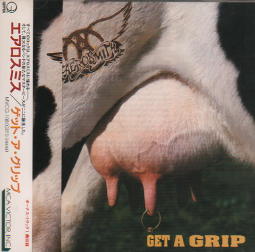 Aerosmith Get A Grip CD album (CDLP) Japanese AERCDGE637596