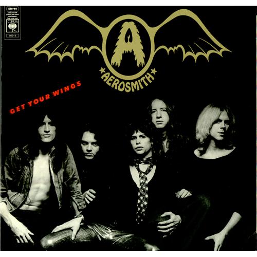 Aerosmith Get Your Wings - orange label vinyl LP album (LP record) UK AERLPGE150158