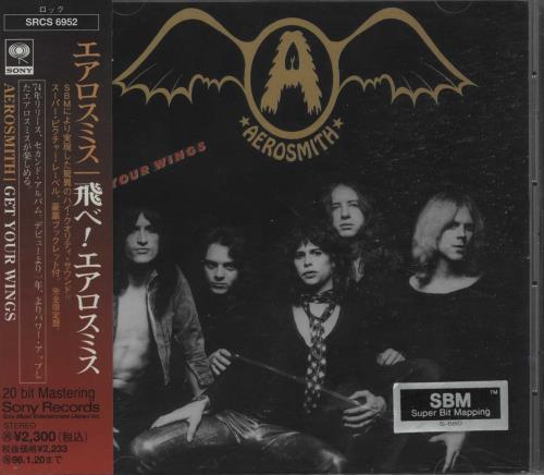 Aerosmith Get Your Wings CD album (CDLP) Japanese AERCDGE658922