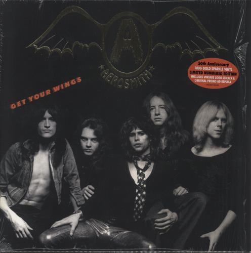 Aerosmith Get Your Wings vinyl LP album (LP record) US AERLPGE892525