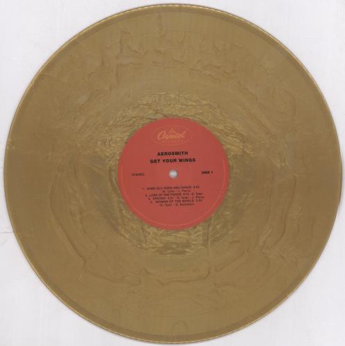 Aerosmith Get Your Wings vinyl LP album (LP record) US AERLPGE892525