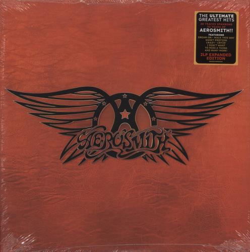 Aerosmith Greatest Hits - Sealed 2-LP vinyl record set (Double LP Album) UK AER2LGR887833