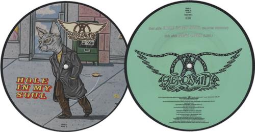 Aerosmith Hole In My Soul 7" vinyl picture disc (7 inch picture disc single) UK AER7PHO165492