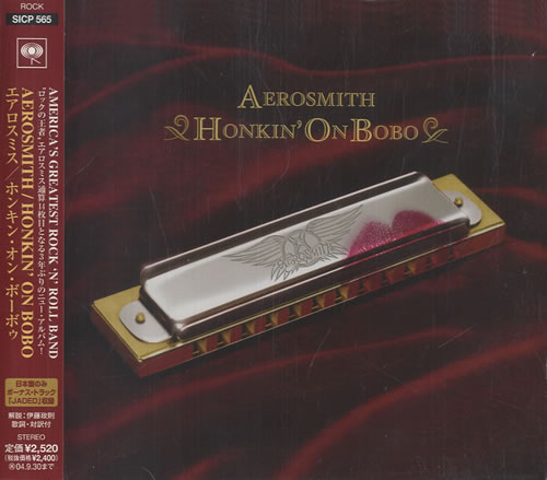 Aerosmith Honkin' On Bobo CD album (CDLP) Japanese AERCDHO458058