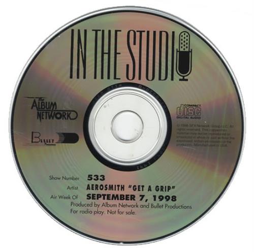 Aerosmith In The Studio - Get A Grip CD album (CDLP) US AERCDIN153944