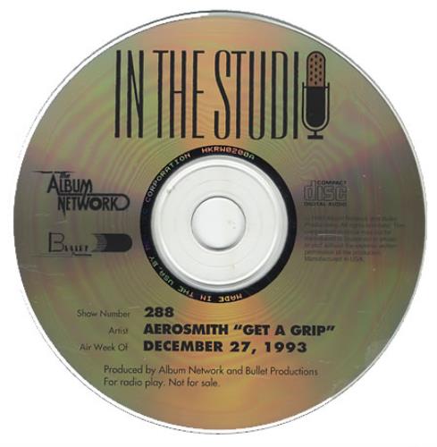 Aerosmith In The Studio - Get A Grip CD album (CDLP) US AERCDIN193465