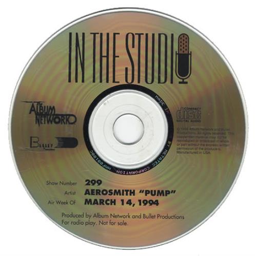 Aerosmith In The Studio - Pump CD album (CDLP) US AERCDIN193466