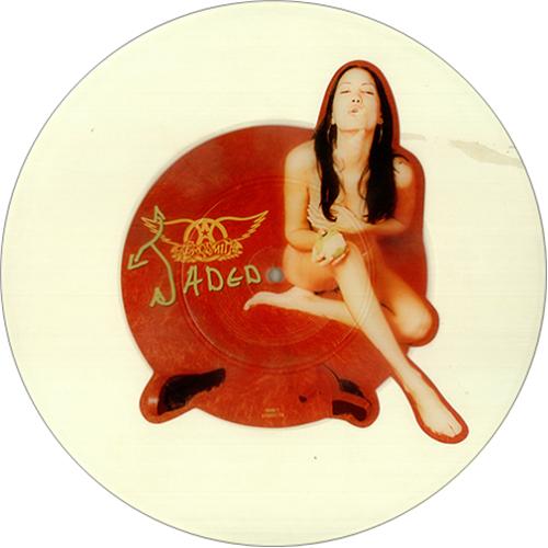 Aerosmith Jaded uncut picture disc (vinyl) UK AERUNJA426441