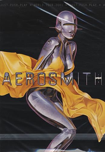 Aerosmith Just Push Play 2001 Tour Programme tour programme UK AERTRJU338002
