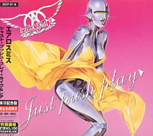 Aerosmith Just Push Play 2 CD album set (Double CD) Japanese AER2CJU207682