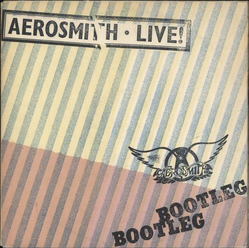 Aerosmith Live! Bootleg + poster 2-LP vinyl record set (Double LP Album) Dutch AER2LLI727095