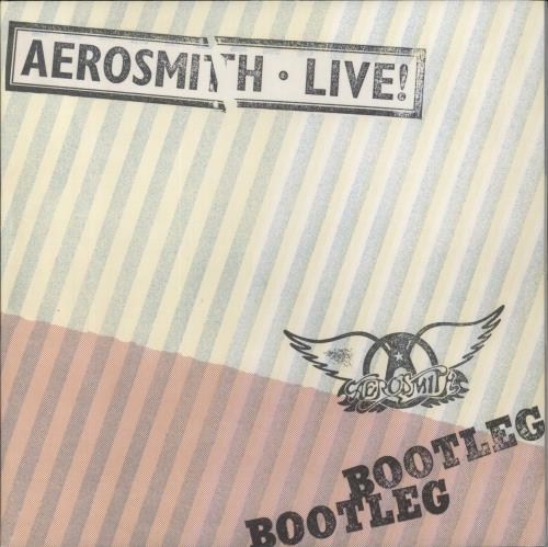 Aerosmith Live! Bootleg 2-LP vinyl record set (Double LP Album) UK AER2LLI857496