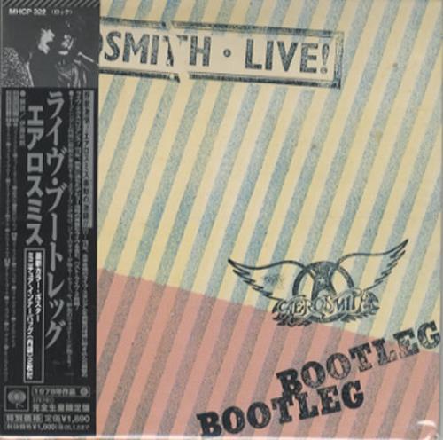 Aerosmith Live Bootleg CD album (CDLP) Japanese AERCDLI344430