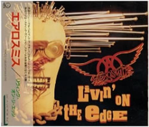 Aerosmith Livin' On The Edge CD single (CD5 / 5") Japanese AERC5LI78275