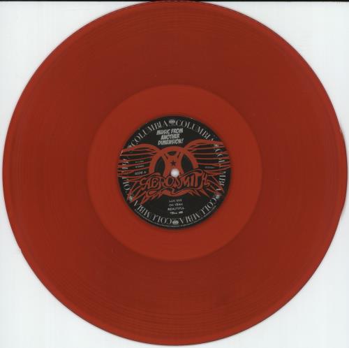 Aerosmith Music From Another Dimension - Red Vinyl + CD 2-LP vinyl record set (Double LP Album) UK AER2LMU873899