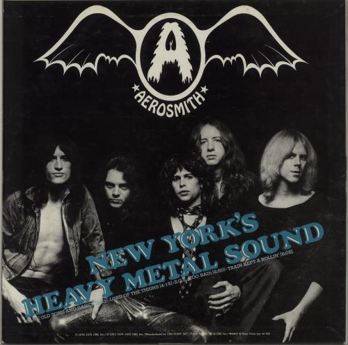 Aerosmith New York's Heavy Metal Sound vinyl LP album (LP record) Japanese AERLPNE698252