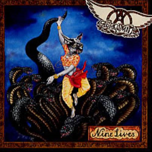 Aerosmith Nine Lives 2 CD album set (Double CD) Australian AER2CNI214050