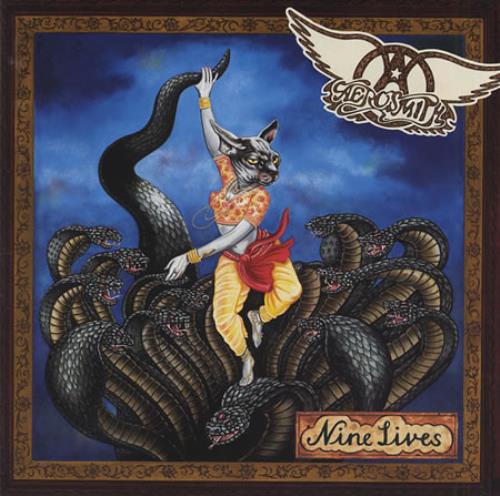 Aerosmith Nine Lives CD album (CDLP) Australian AERCDNI83014