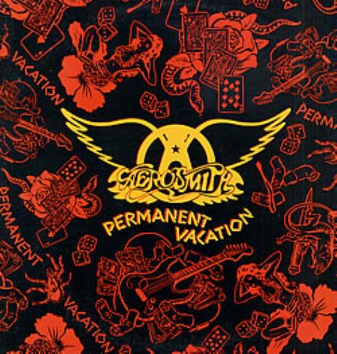 Aerosmith Permanant Vacation vinyl LP album (LP record) Brazilian AERLPPE231967