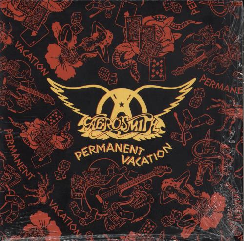 Aerosmith Permanent Vacation - Shrink vinyl LP album (LP record) UK AERLPPE732655