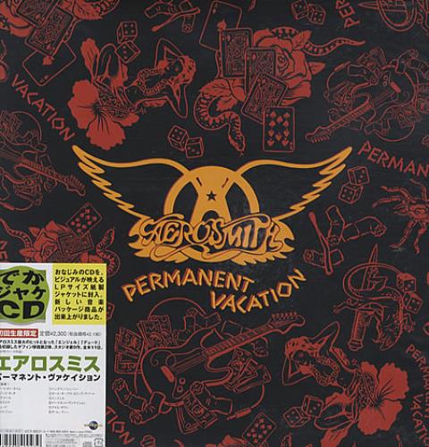 Aerosmith Permanent Vacation CD album (CDLP) Japanese AERCDPE333283