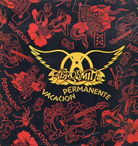 Aerosmith Permanente Vacacion vinyl LP album (LP record) Argentinean AERLPPE241610