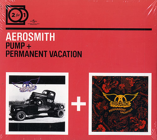 Aerosmith Pump / Permanent Vacation 2 CD album set (Double CD) French AER2CPU482324