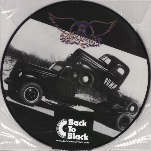 Aerosmith Pump - Sealed picture disc LP (vinyl picture disc album) UK AERPDPU732372