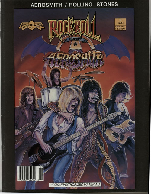 Aerosmith Rock 'N' Roll Comic magazine US AERMARO361979