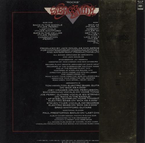 Aerosmith Rocks + Gold Obi vinyl LP album (LP record) Japanese AERLPRO147600