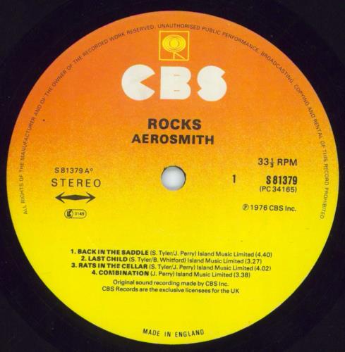 Aerosmith Rocks - Shrink vinyl LP album (LP record) UK AERLPRO812648