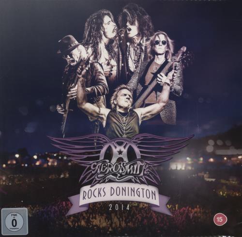 Aerosmith Rocks Donington 2014 - Lilac Vinyl + DVD 3-LP vinyl record set (Triple LP Album) UK AER3LRO837930