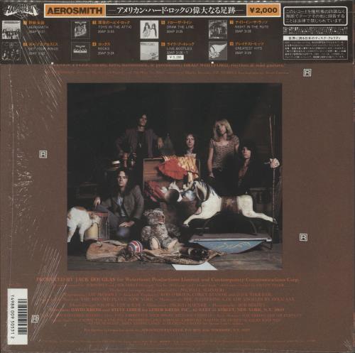 Aerosmith Toys In The Attic vinyl LP album (LP record) Japanese AERLPTO688831