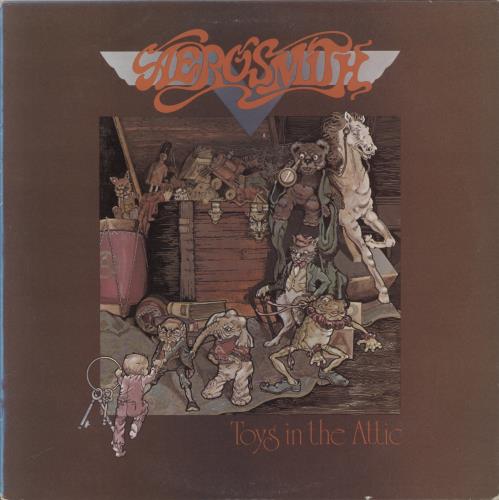 Aerosmith Toys In The Attic vinyl LP album (LP record) US AERLPTO860787