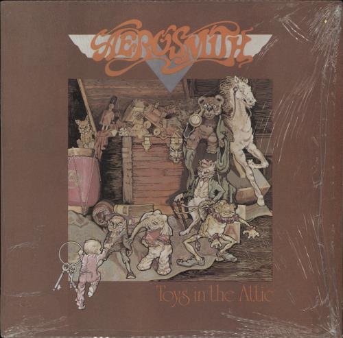 Aerosmith Toys In The Attic vinyl LP album (LP record) US AERLPTO865586