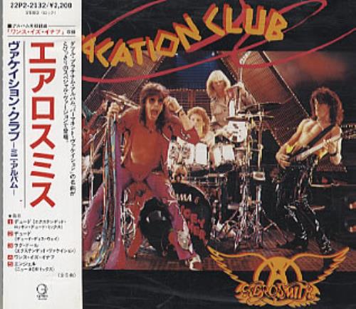 Aerosmith Vacation Club CD single (CD5 / 5") Japanese AERC5VA321525