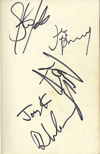 Aerosmith Walk this Way - Fully Autographed book US AERBKWA262628