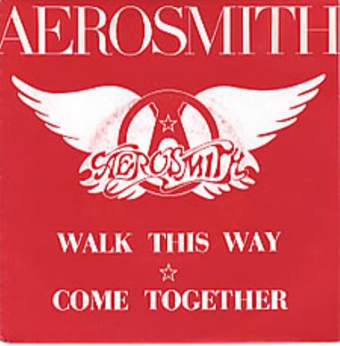 Aerosmith Walk This Way 7" vinyl single (7 inch record / 45) Dutch AER07WA282759