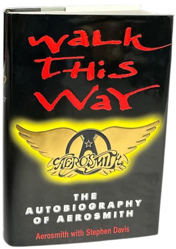 Aerosmith Walk this Way book US AERBKWA879200