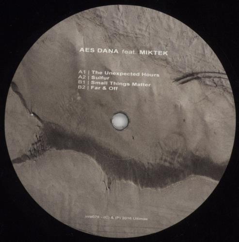 Aes Dana The Unexpected Hours 12" vinyl single (12 inch record / Maxi-single) French 7K012TH851462