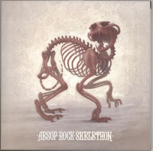 Aesop Rock Skelethon - Red Vinyl 2-LP vinyl record set (Double LP Album) US AI32LSK740447