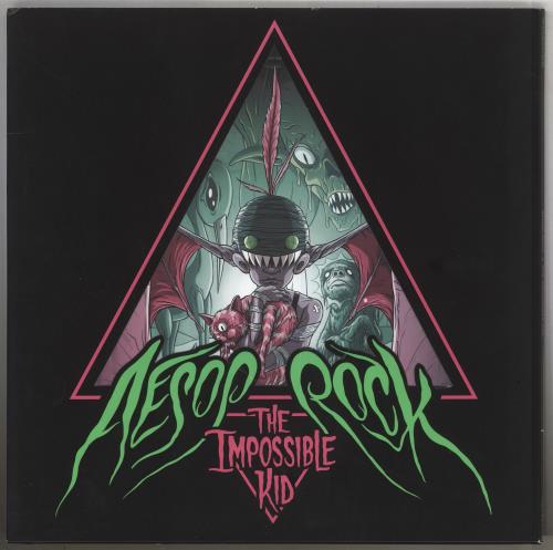 Aesop Rock The Impossible Kid - Pink and Green Vinyl 2-LP vinyl record set (Double Album) US AI32LTH740519