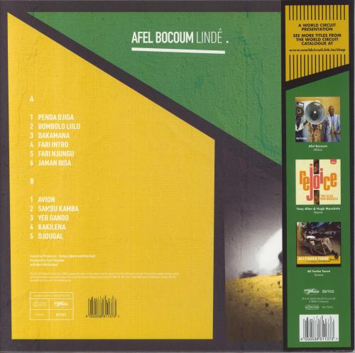 Afel Bocoum Linde - 180 Gram Vinyl vinyl LP album (LP record) UK 7WELPLI844150