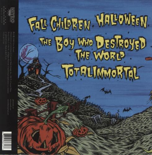 AFI All Hallow's E.P. - Orange Vinyl 10" vinyl single (10 inch record) US AFS10AL866434