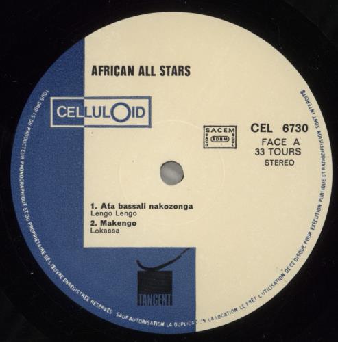 African All Stars Les Champions vinyl LP album (LP record) French -HZLPLE882848