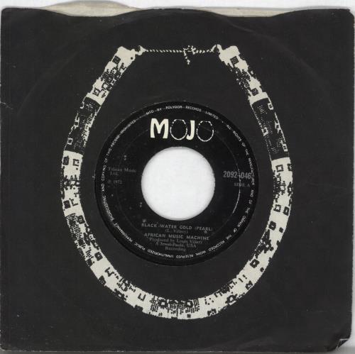 African Music Machine Black Water Gold (Pearl) - Wide 7" vinyl single (7 inch record / 45) UK Z0R07BL721885