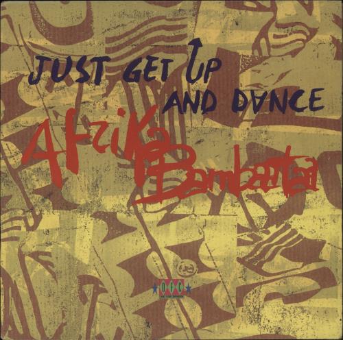 Afrika Bambaataa Just Get Up And Dance 12" vinyl single (12 inch record / Maxi-single) US AFR12JU856616