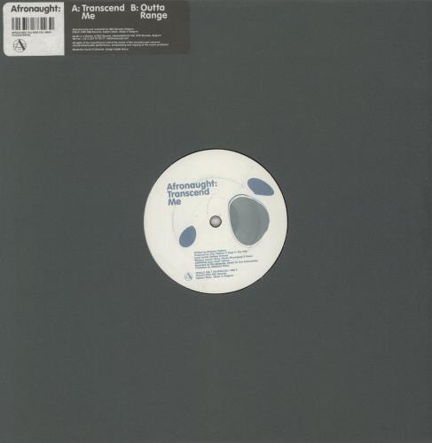 Afronaught Transcend Me 12" vinyl single (12 inch record / Maxi-single) Belgian 9FR12TR868874